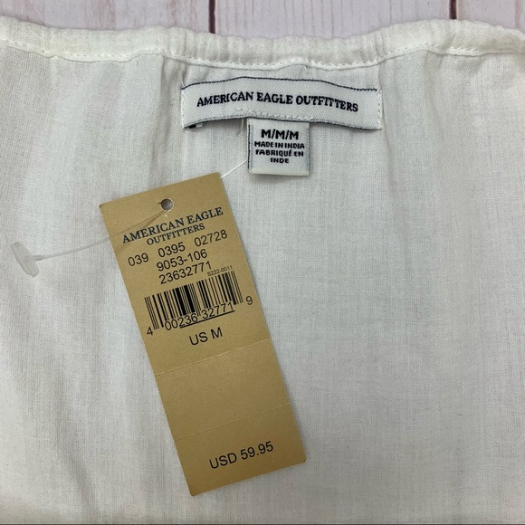 NWT American Eagle Cold Shoulder Shift Dress, Size Med - Picture 11 of 16